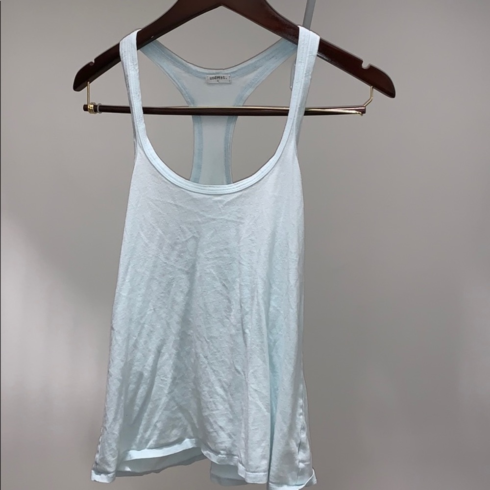 🌸Light blue racerback tank